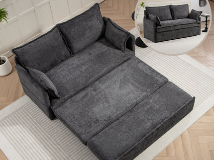 Pull Out Sofa Bed, Convertible Sleeper Sofa Couch, Side Storage, And USB / C - Type Charging Ports Chair