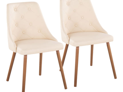 Giovanni - Contemporary Elegant Design Dining Chair (Set of 2)