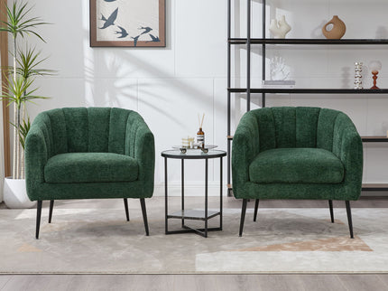 Vanity Barrel Accent Lounge Chair