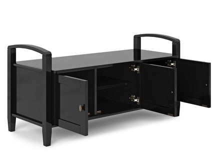 Warm Shaker - Handcrafted Entryway Storage Bench