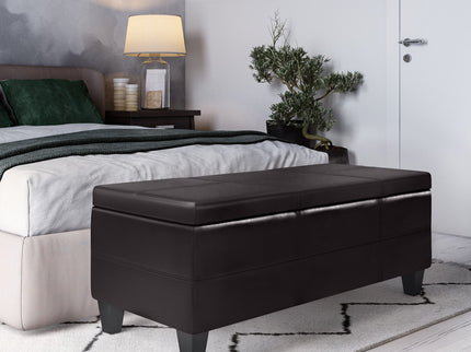 Afton - Large Storage Ottoman Bench