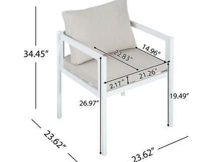 All-Weather Outdoor Dining Chair (Set of 2)