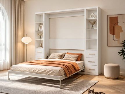Folding Vertical Murphy Wall Bed