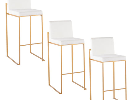 Fuji - Contemporary Design High Back Barstool