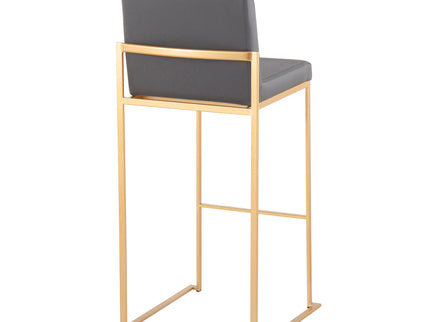 Fuji - Contemporary Design High Back Barstool