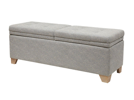 Soft Close Upholstered Storage Bench, Convenient Design