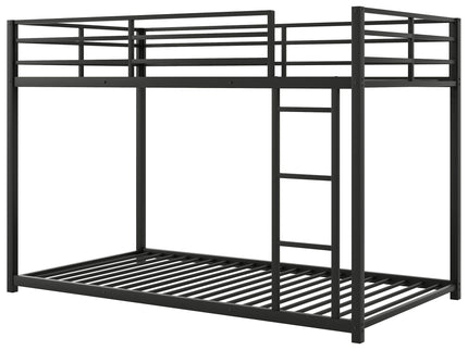 Metal Bunk Bed, Low Bunk Bed With Ladder