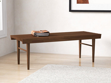 Mia - Bench - Dark Brown