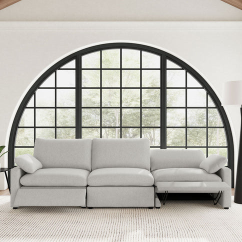 Hollander - Modular Power Reclining Sofa - Gray