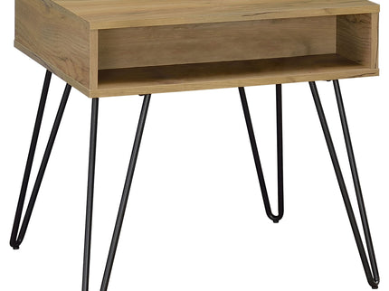 Square End Table - Brown