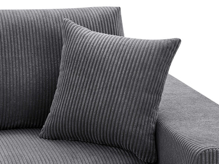 Upholstered Symmetrical Modular Sectional With 6 Seating