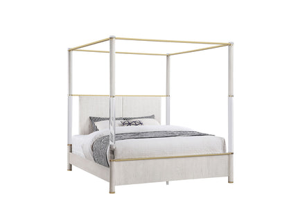 Malco - 4 Post Bed With Upholstered Headboard