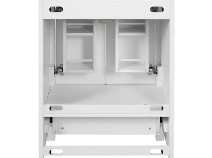 Bathroom Vanity With Integrated Undermount Ceramic Sink, 2 Doors And 1 Drawer, Soft Close Hinges