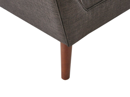 Modern Lounge Chair With Button Tufting