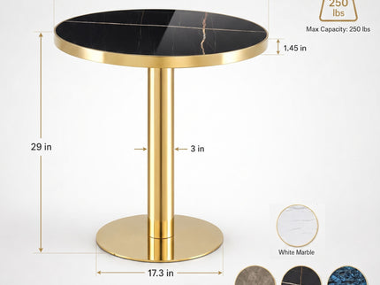 Modern Round Bistro Table