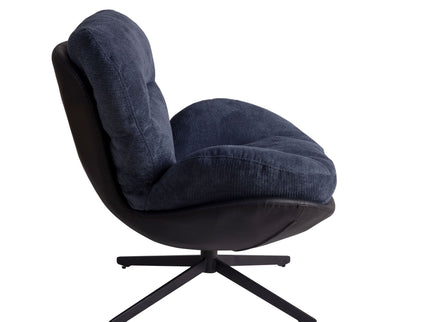 360° Swivel Office Chair, No Wheels