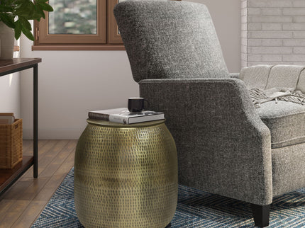 Griffen - Handcrafted Metal Storage Accent Table