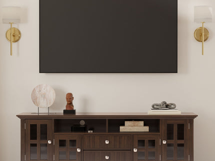 Acadian - Wide TV Media Stand - Brown