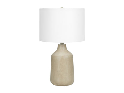 Lighting, Table Lamp, Concrete, Contemporary