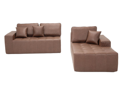L - Shaped Corner Chaise Sofa Bed