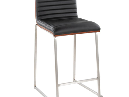 Mason Mara - Contemporary Fixed Height Counter Stool (Set of 2)