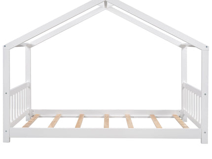 House Platform Bed With Headboard And Footboard, Roof Design