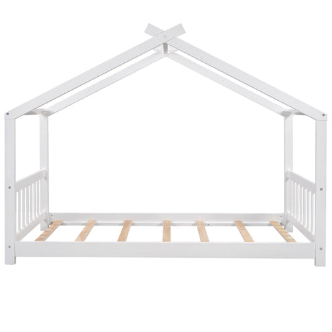 House Platform Bed With Headboard And Footboard, Roof Design