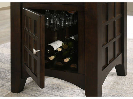 Gianna - 5 Piece Counter Height Dining Set - Cappuccino
