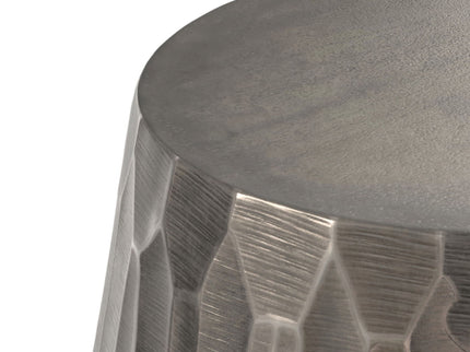 Nellie - Cast Aluminum Side Table - Black