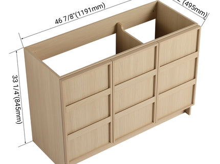Freestanding Bathroom Vanity With Soft Close Doors