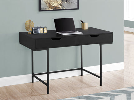 Computer Desk For Home Office, Laptop, Storage Drawers, Contemporary & Modern