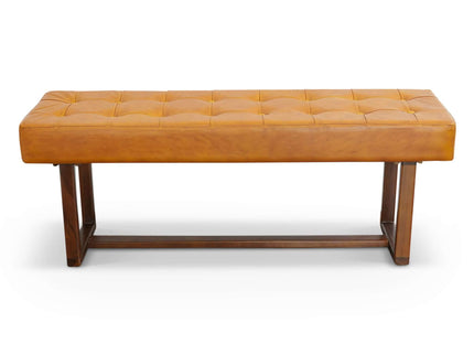 Cameron - Bench - Brown / Tan