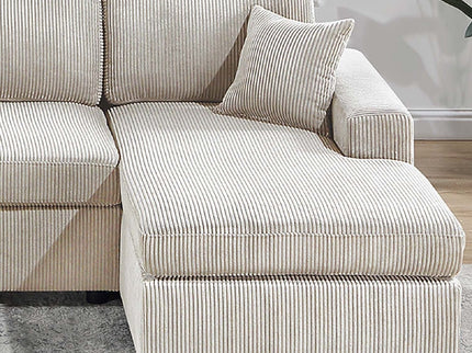 Modern Design Sectional Set With Right And Left Arm Chaise
