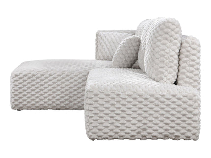 Manya - Sectional Sofa - Ivory