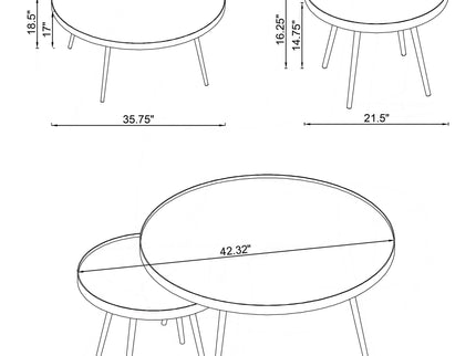 Lymon - Round Top Table Set