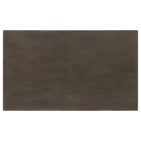 Perkins - 5 Piece Rectangular Dining Set With Chairs - Dark Brown