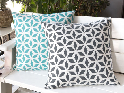 Crystal Burst - Outdoor & Indoor Pillow