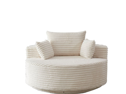 Swivel Chair With 360° Rotation For Living Room