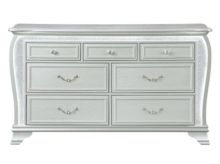 Aurelia - Dresser With LED Lighting - Silver