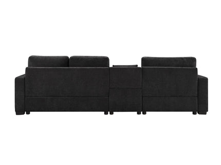 Modular Sofa Couch With Storage Armrest And Center Console