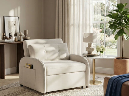3 In 1 Convertible Sleeper Sofa Bed For Living Room
