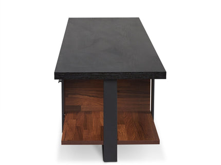 Elling - TV Stand - Walnut / Black