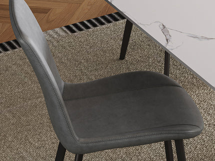Modern Dining Chairs Ergonomic Design For Kitchen (Set of 4)