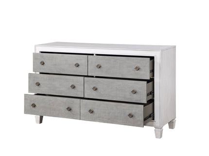 Katia - Weathered Dresser - White