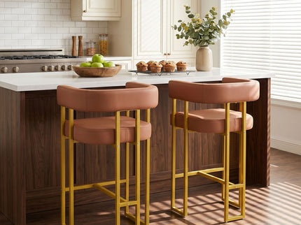 Modern Counter Height Bar Stools With U - Shaped