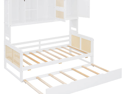 Daybed And All In One Cabinet And Shelf