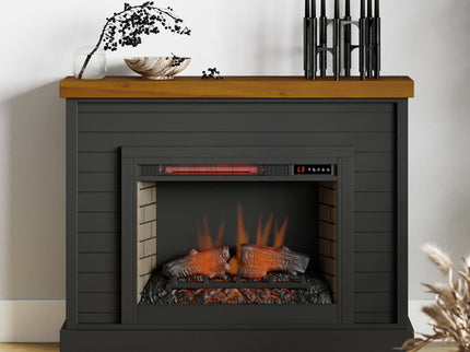 48" Fireplace With Mantel