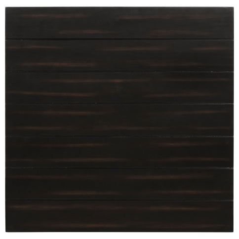 Sutter - 1 Drawer Square End Table - Dark Brown