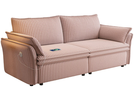 2 In 1 Convertible Sofa Bed, Multi Functional Living Room Furniture