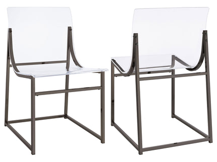 Fancher - Dining Side Chair (Set of 2) - Black